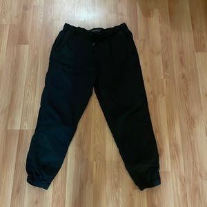American Eagle Black Joggers M